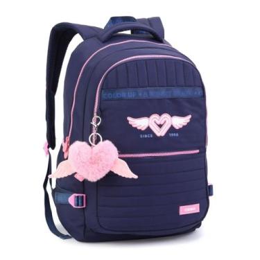 Imagem de Mochila Feminina Compartimento Para Laptop ColorUp - Seanite, Azul mar