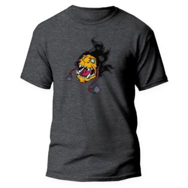 Imagem de Camiseta Básica Algodão Premium Estampa Digital Guerreiro Ca - Pavesi,