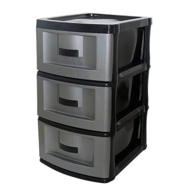 Imagem de GAVETEIRO GRANDE DE 3 GAVETA(Cinza)