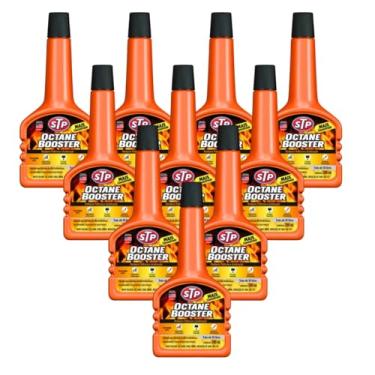 Imagem de Kit 10 Aditivo Gasolina Octane Booster Stp