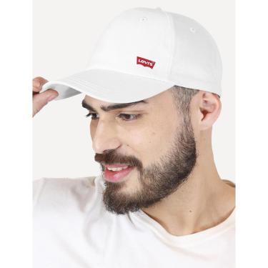 Imagem de Boné Levis Curved Visor New Batwing Cap Branco-Masculino