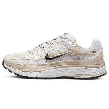 Imagem de Nike P 6000 Zal Tênis feminino com cadarço Lt Orewood Brn/Preto-Branco-Mtlc Summit 42 EU