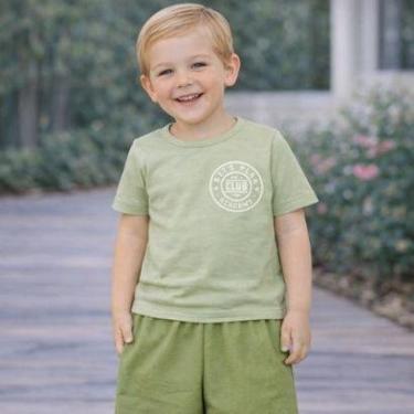 Imagem de Conjunto Infantil Menino Camiseta Let’s Play Academy e Shorts Texturizado Sem Bolsos 4YOU- Cativa-Masculino