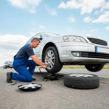 Imagem de Macaco Automotivo Sanfona Carro Ferramenta Pneu 1500kg