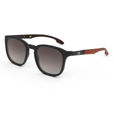 Imagem de Óculos Solar Mormaii Vancouver M0122afw34 Preto Fosco Lente Degradê Marrom-Unissex