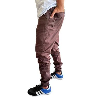 Imagem de CALÇA JOGGER  jeans masculina  jeans rasgado destroyed - EMPORIUM BLAC
