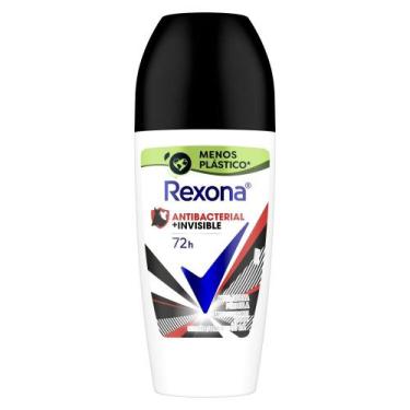 Imagem de Desodorante Antitranspirante Roll On Rexona Men Antibacterial + Invisi