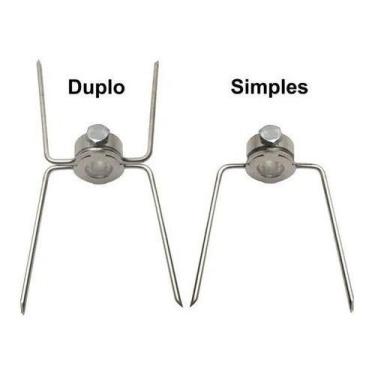 Imagem de Kit Garfos Para Maquina De Assar Frango 2 Simples 4 Duplos - ARKADZA