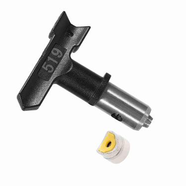 Imagem de Naroote Bico de Ponta para Pistola de Pintura Sem Ar de Aço de Tungstênio, Durável, Fácil Operação, Excelente Atomização para Trabalhos de Pintura Interna e Externa (519)