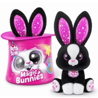 Imagem de Pelúcia Pets Alive Magic Bunnies Preto Candide 1236