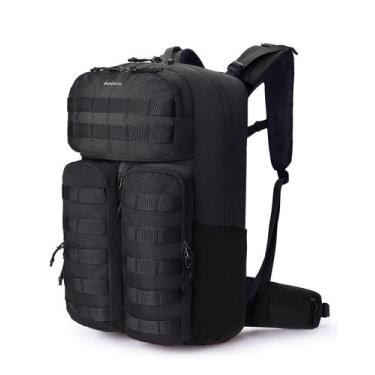 Imagem de Mochila Militar Táctica Azul Cuarzo 40L para Senderismo y Camping - Bl