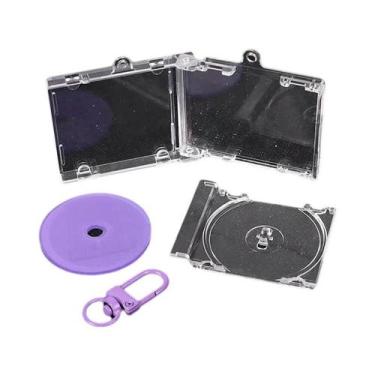Imagem de Mini Estojo De CD Chaveiro Porta-Chaves Álbum Comemorativo DIY Pingent