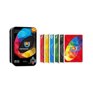 Imagem de Noite De Jogos Em Família ONE FLIP! 112 Cartas De Baralho Presente Par