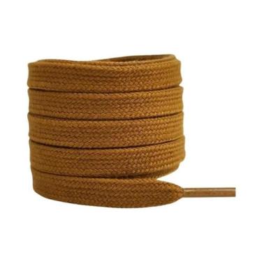 Imagem de Cadarços De Algodão Planos Unissex Para Tênis De Cano Alto AF1 AJ1, Ca