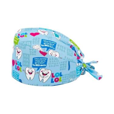 Imagem de Touca Cirúrgica Ajustável Para Mulheres E Homens Com Cabelos Longos, B