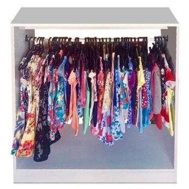 Imagem de Kit 6 Expositores de Loja Colméia Nicho Balcão Arara Branco