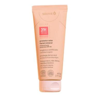 Imagem de Protetor Solar Mineral Facial 35 FPS Leve 60g Souvie