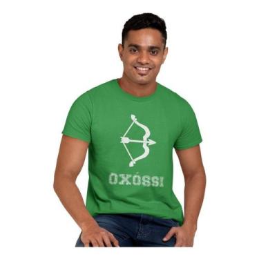 Imagem de Camiseta Orixá Oxóssi Religiosa Candomblé Umbanda Axé Flexa - BLACKCHI