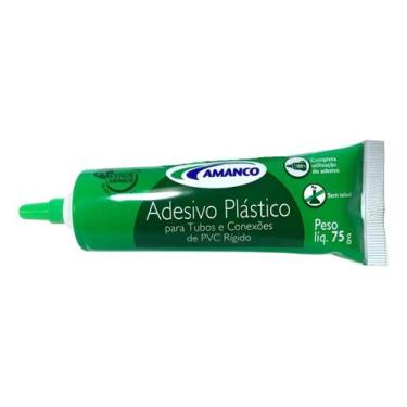 Imagem de Adesivo Plástico P/ Tubos E Conexões De Pvc Amanco 75g