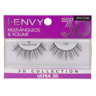 Imagem de Cílios Postiços Kiss NY I-Envy – 3D Collection 127-Feminino