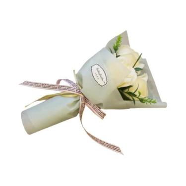 Imagem de Urso De Pelúcia Para O Dia Dos Namorados, Buquê De Rosas De Sabão Arti