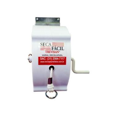 Imagem de Varal Recolhível Manual Secafácil 30M - SECAFACIL