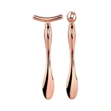 Imagem de Aplicador De Creme Anti-Rugas Para Os Olhos 2 Em 1, Bastão De Massagem