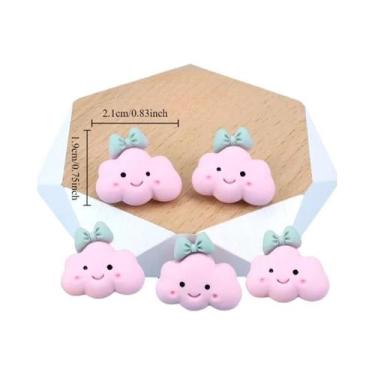 Imagem de Botões De Resina Coloridos E Divertidos Em Formato De Desenho Animado,