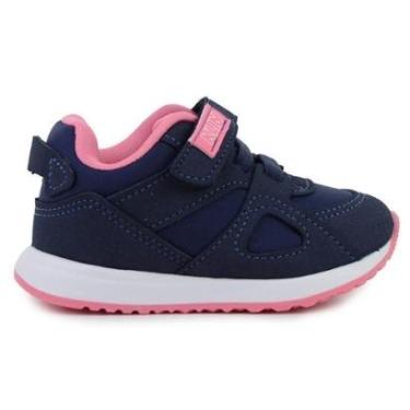 Imagem de Tênis Infantil Feminino Klin Walk Baby Azul - 453117000-Feminino
