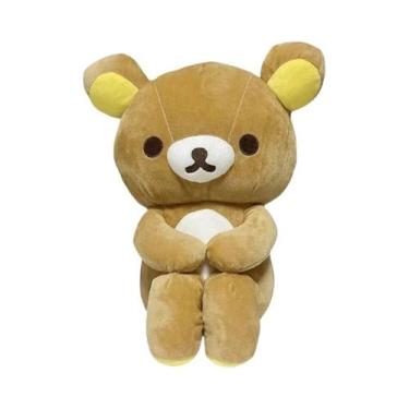 Imagem de Urso De Pelúcia Kawaii Rilakkuma, Boneco De Anime Macio Para Decoração