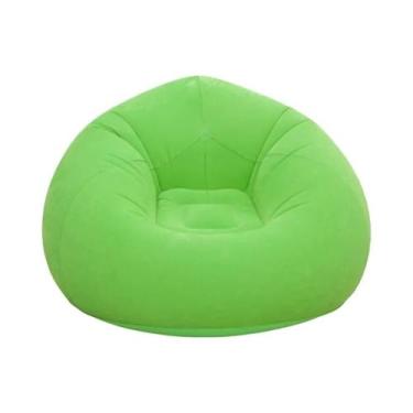 Imagem de Sofá Inflável Tipo Bean Bag, Dobrável, Portátil, Macio E Confortável, 