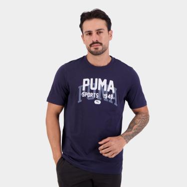Imagem de Camiseta Puma Varsity Masculina-Masculino