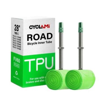 Imagem de Câmara De Ar Ultraleve Em TPU Para Bicicleta De Estrada 700C, Pneu 45m