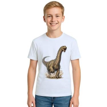 Imagem de Camiseta Dinossauro Braquiossauro Estampa Personalizada - Use P4, Bran