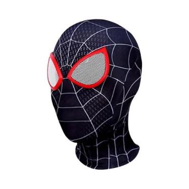 Imagem de Máscara De Cosplay Do Homem-Aranha Miles Morales Para Adultos, Meninos