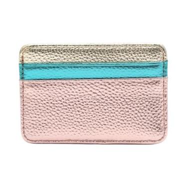 Imagem de Carteira Curta Com Estampa De Pele De Cobra RFID, Luxuosa, Em material