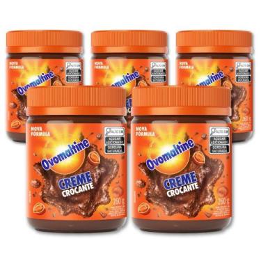Imagem de Creme Crocante Ovomaltine Kit 5 Potes de 260g, Ovomaltine
