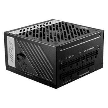 Imagem de Fonte MSI MPG A1000G, 1000W, 80 Plus Gold, Modular, PFC Ativo, Com Cabo, Preto - MPG A1000G PCIE5-Unissex