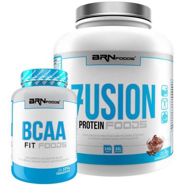 Imagem de Kit Fusion 2kg + BCAA 100g - BRNFOODS-Unissex