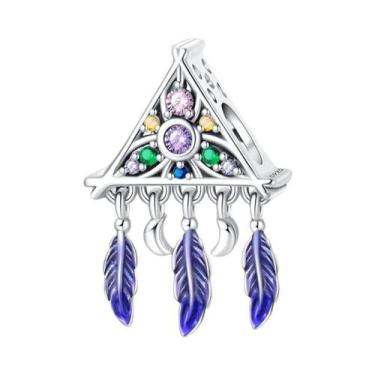 Imagem de Pingentes De Prata Esterlina 925 Em Forma De Apanhador De Sonhos Para 