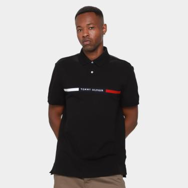Imagem de Camisa Polo Tommy Hilfiger Chest Insert Masculina-Masculino