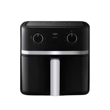 Imagem de Air Fryer Gran Fry 8L Elgin 1750W Black Grelha Removível Sem Óleo 127V