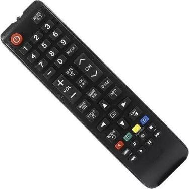 Imagem de Controle Compatível Tv Samsung Ln32e420e2gxzd Pl43e400u1g - Genérica