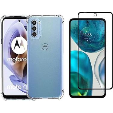 Imagem de Kit Capa Anti Impactos e Película de Vidro 3D Para Moto G52 - POP SHOP