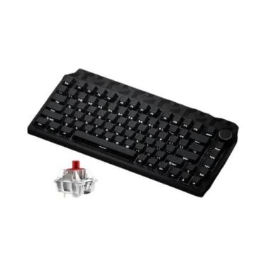 Imagem de Teclado Mecânico Sem Fio Para Jogos Bluetooth 5.1 Com Fio, Troca De Ca