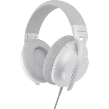 Imagem de Headset Gamer Wise 7.1 com Conexão USB e Áudio Surround Virtual para Jogos e Filmes Branco