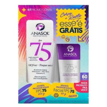 Imagem de Kit Protetor Solar Anasol FPS75 200g + 60g