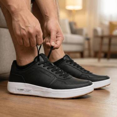 Imagem de Tênis Masculino Olympikus Versa Amortecimento Preto, Preto, 44