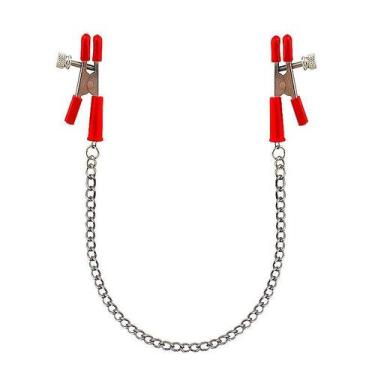 Imagem de Grampos Prendedor de Mamilo Fantasia Corrente Pinça - Vbrante