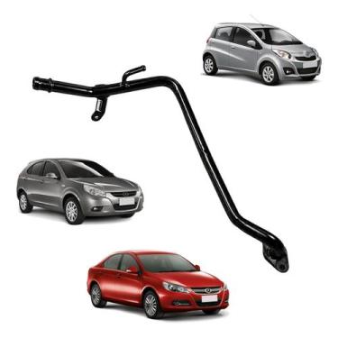 Imagem de Tubo Cano DÁgua Do Motor JAC J2 J3 J5 2011 A 2017 - Grazzimetal